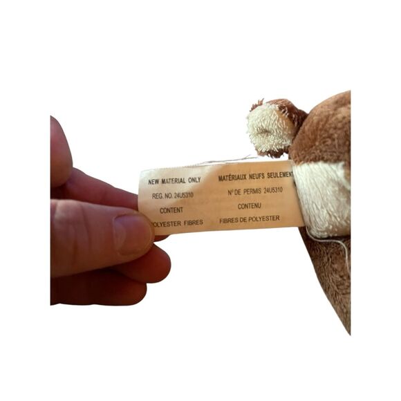 Rudolph the Red Nosed Reindeer Red Scarf Christmas Plush Stuffed Animal 8" - Picture 4 of 12